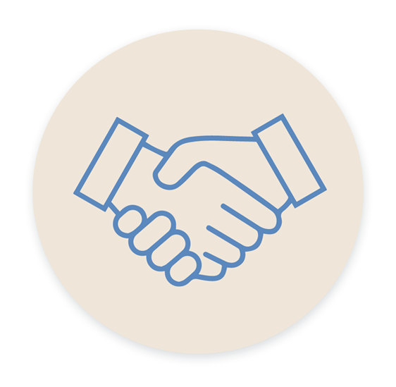 Symbol für einen verlässlichen Partner